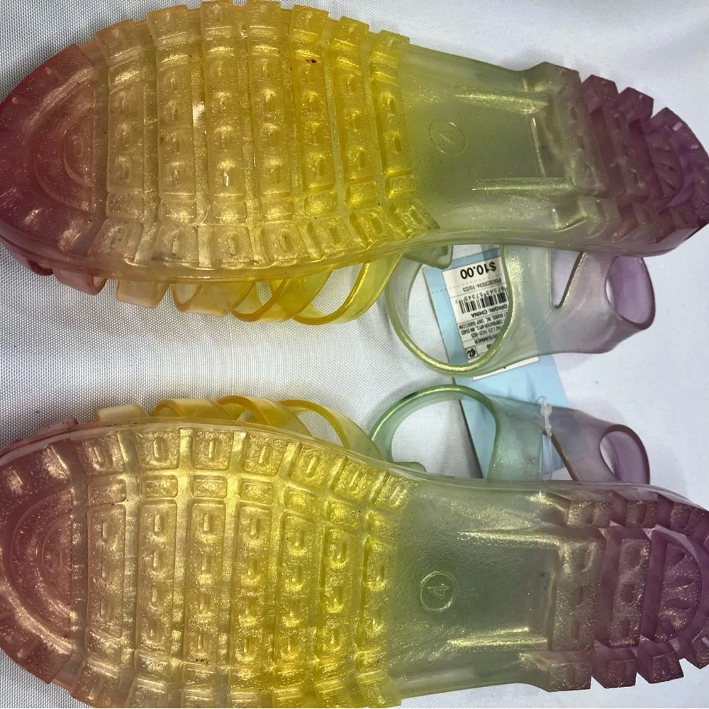 Cat & Jack Multicolor Jelly Sandals
